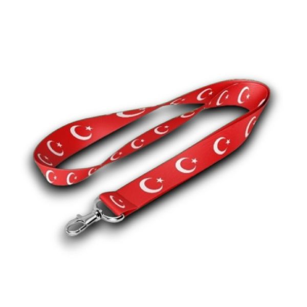 Kilit Tokalı, Saten, Düz Boyun Askı İpi