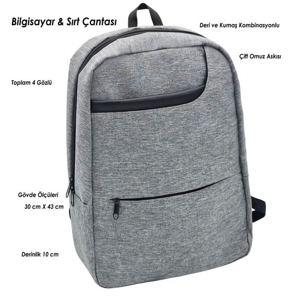 Sırt & Bilgisayar Çantası - 14005