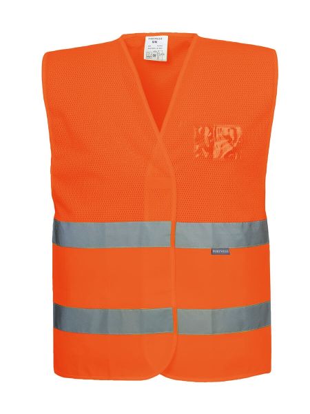 Hi-Vis Yarı File Yelek