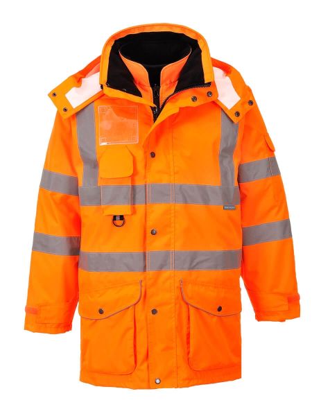 Hi-Vis 7'si 1 arada Trafik Mont