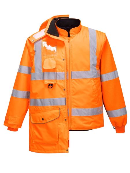 Hi-Vis 7'si 1 arada Trafik Mont