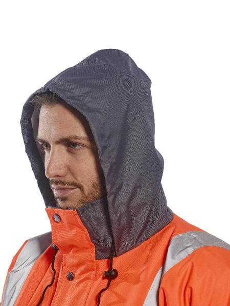 Hi-Vis Çift Renkli Trafik Parka