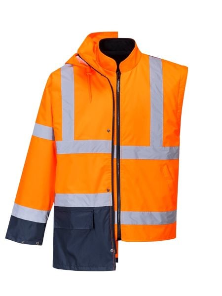 Temel 5 in 1 Hi-Vis Ceket