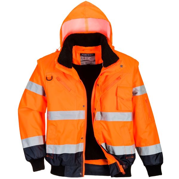 3 in1 Kontrast Bomber Mont