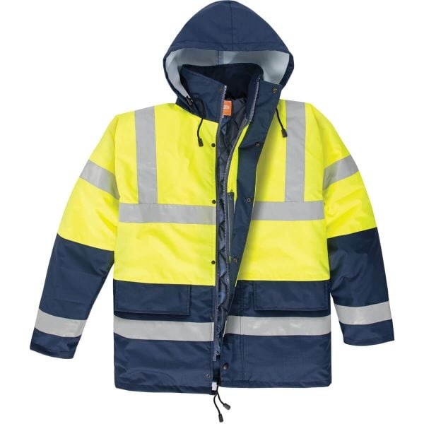 HI-VIS İki Renkli Kaban