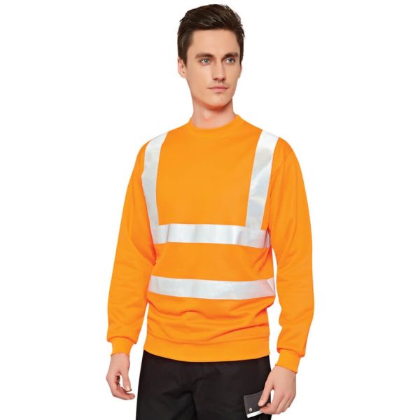 Hi-Vis Reflektörlü Sweatshirt