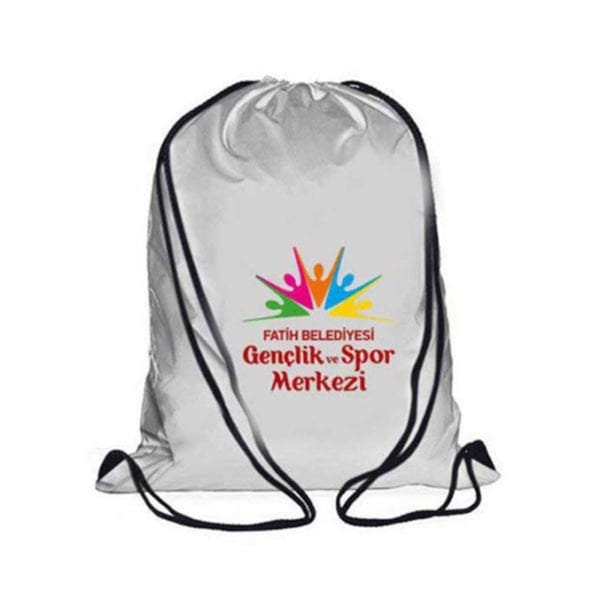 Promosyon (Baskılı) İp Büzgülü Çanta - 15850