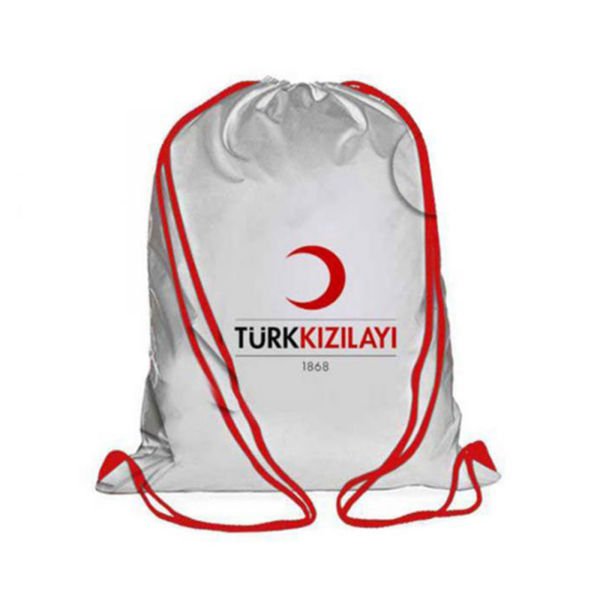 Promosyon (Baskılı) İp Büzgülü Çanta - 15850