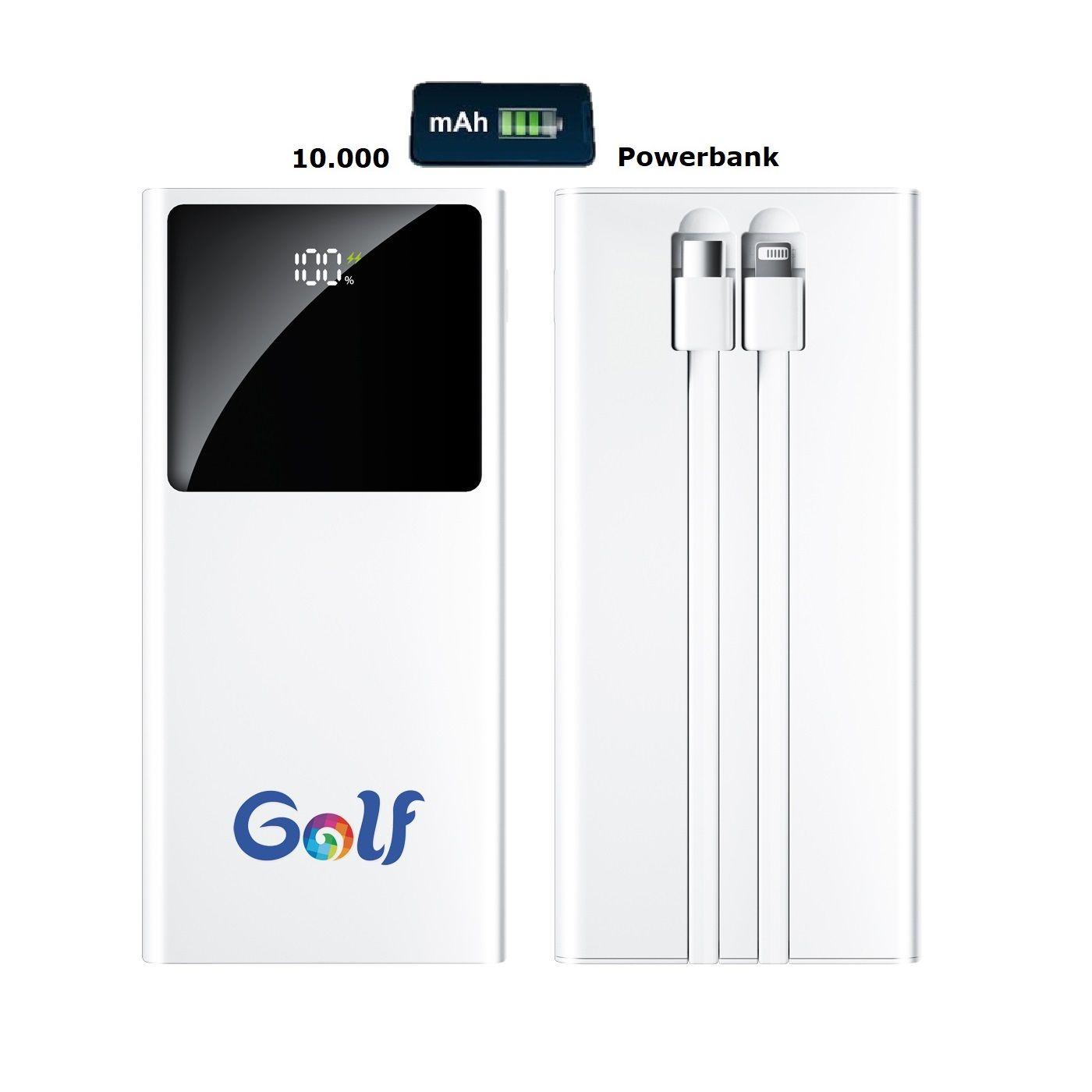 10000 mAh - Powerbank