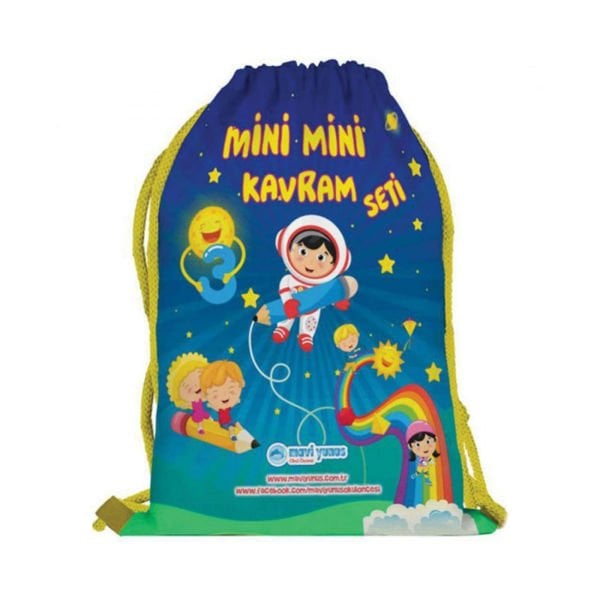 İp Büzgülü Elyaf Çanta - 03