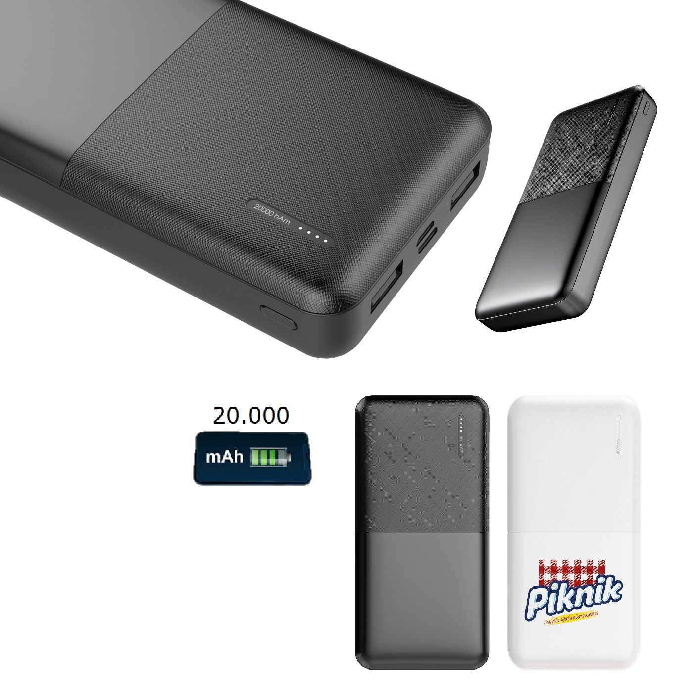 20000 mAh - Powerbank
