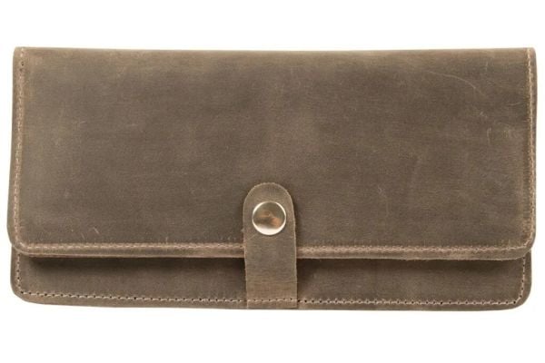 Telefon Bölmeli Deri Cüzdan