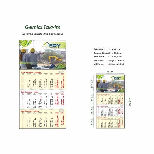 Gemici Takvim