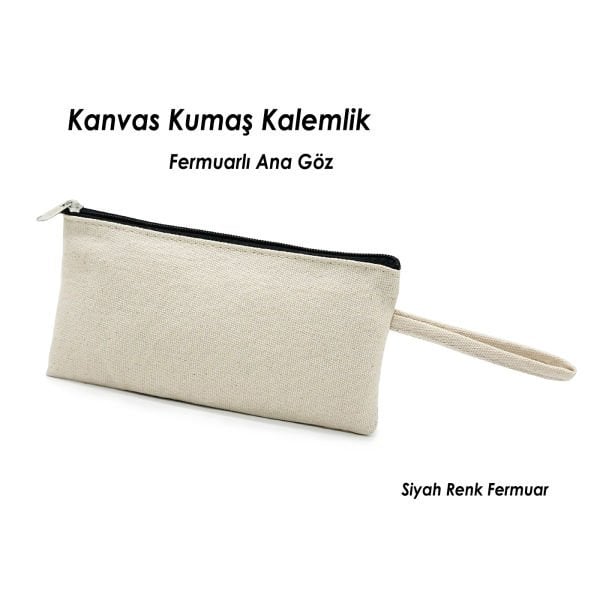 Kanvas Kumaş Kalemlik - 18702