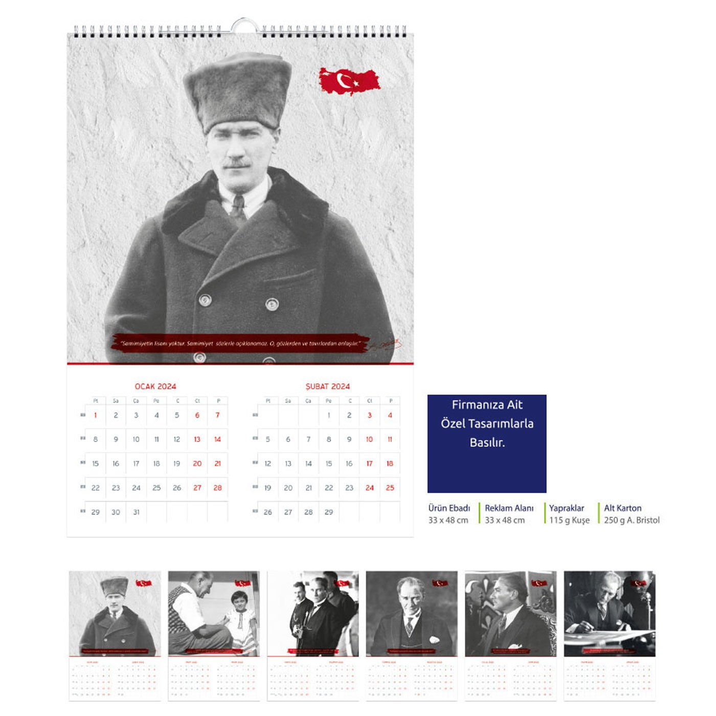 Atatürk Özel 6 Yaprak