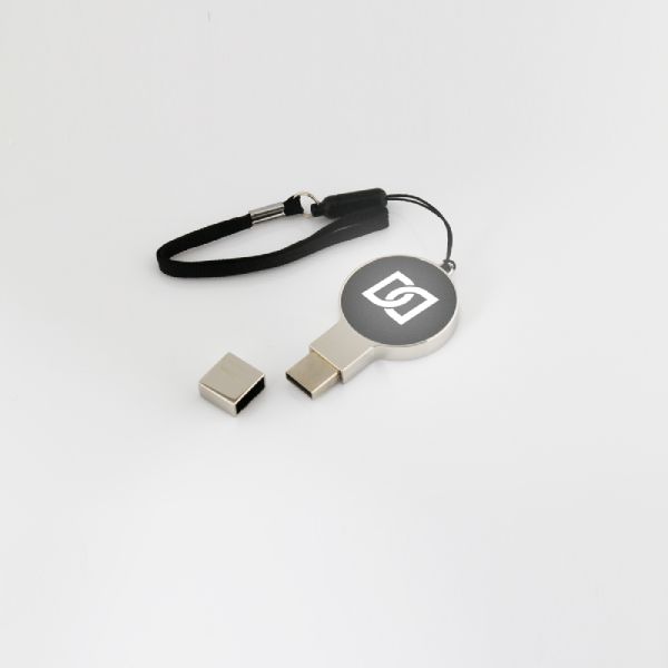 Boyun İpli Metal USB Bellek
