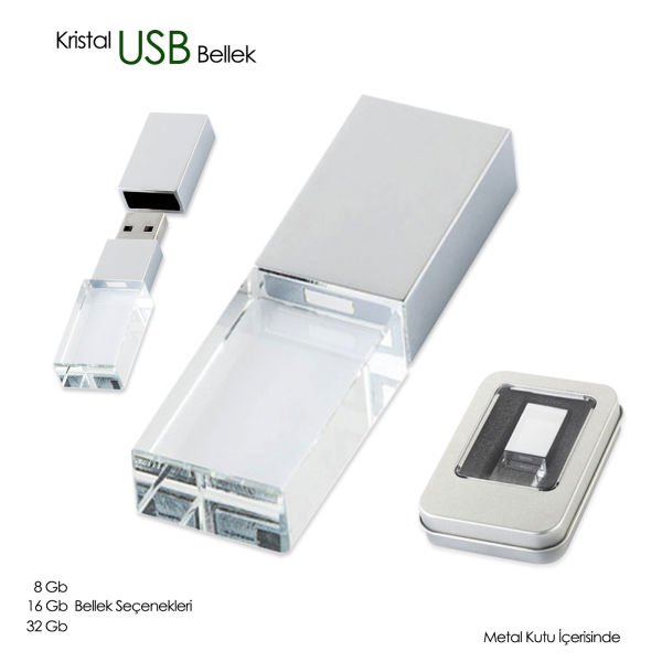 Kristal USB Bellek