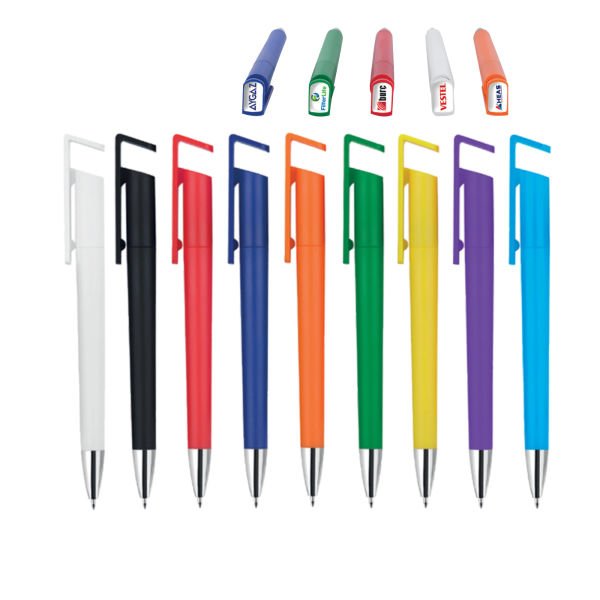 30196 - Telefon Standlı Domeks Baskılı Kalem