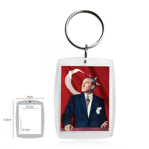 12080 - Halkalı Akrilik Anahtarlık