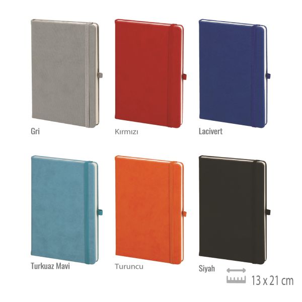 Sert Kapak 13x21 Defter