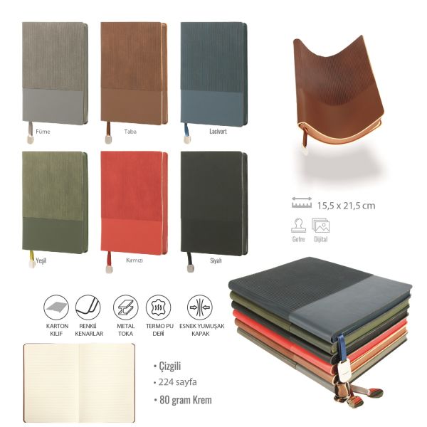 Tarihsiz Yumuşak Kapak Defter