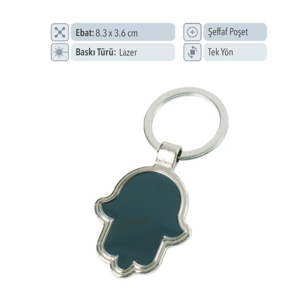 37042 - Promosyon Kişisel Eşya Metal Anahtarlık