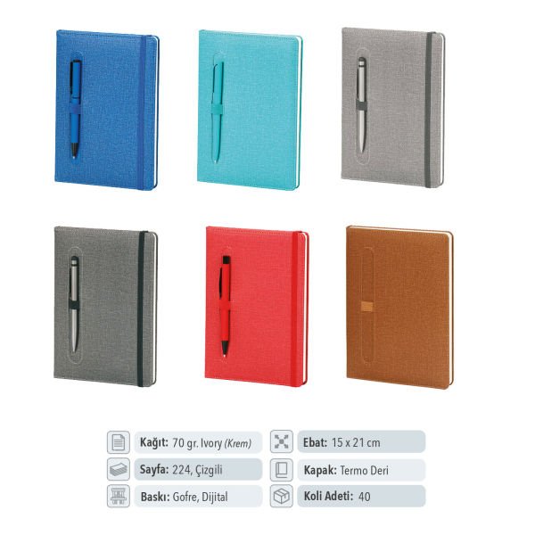 Termo Deri Tarihsiz Defter