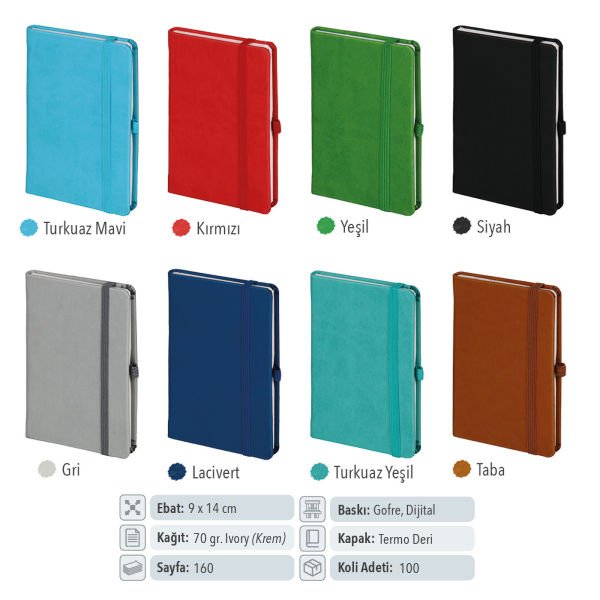 Termo Deri Tarihsiz Defter