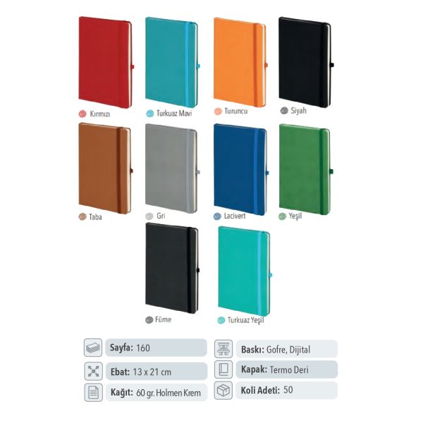 Termo Deri Tarihsiz Defter