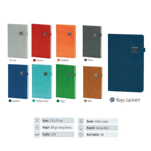 Termo Deri Tarihsiz Defter