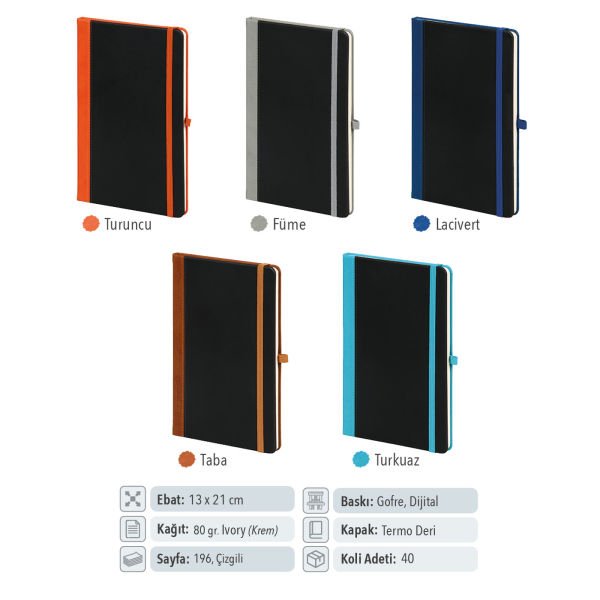 Termo Deri Tarihsiz Defter