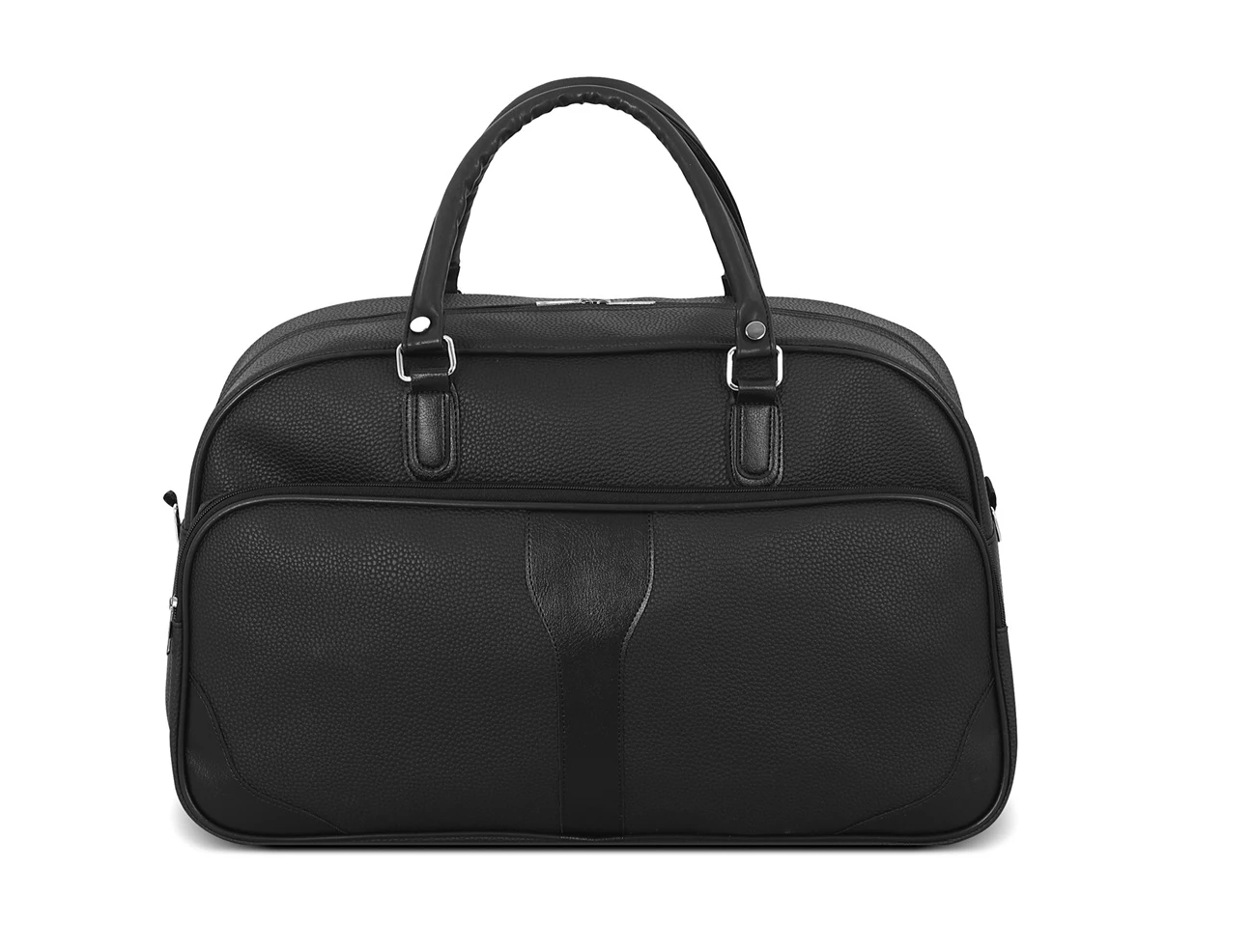 Deri Siyah Seyahat Çantası