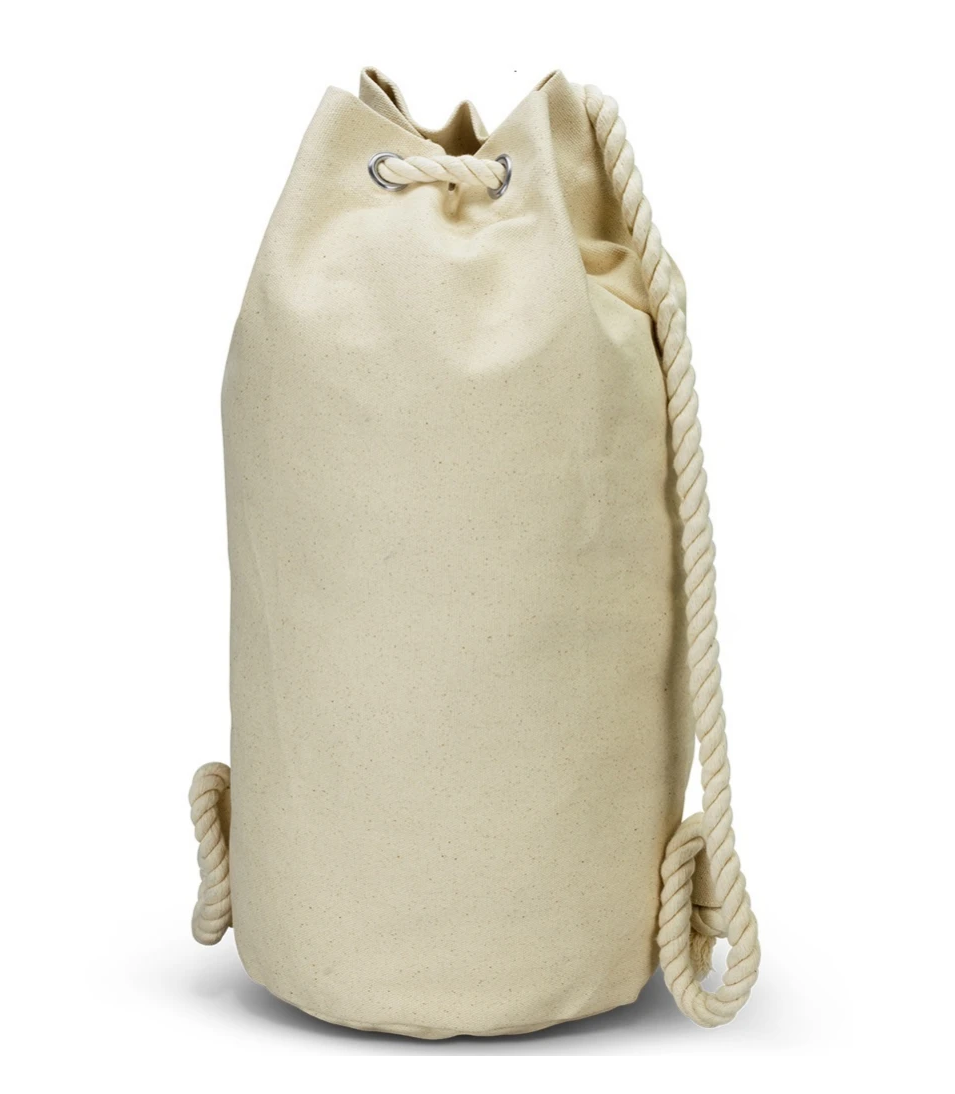 İp Büzgülü Bez Çanta