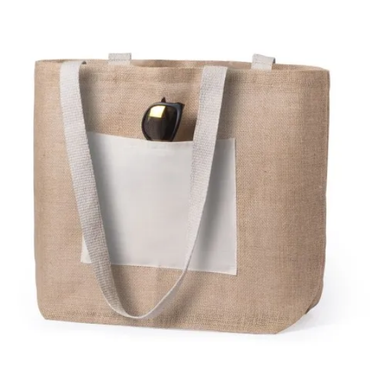 Jüt Kanvas Plaj Çantası