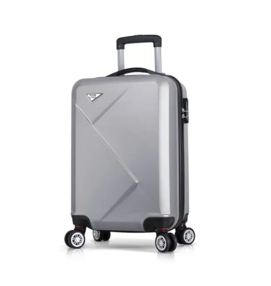 Gri Logolu Küçük Boy Valiz