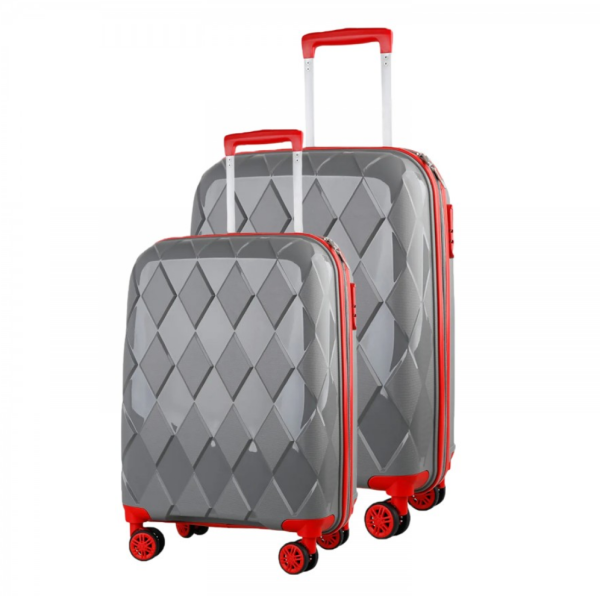 PP Orta ve Küçük Boy 2'li Valiz Seti