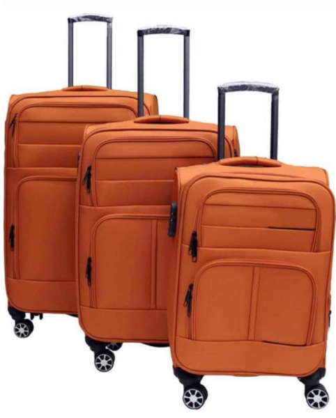 3'lü Kumaş Bavul Seti