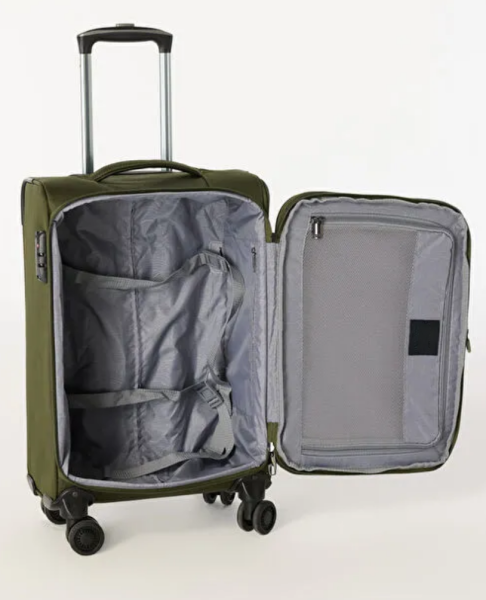 Orta Boy Kumaş Valiz