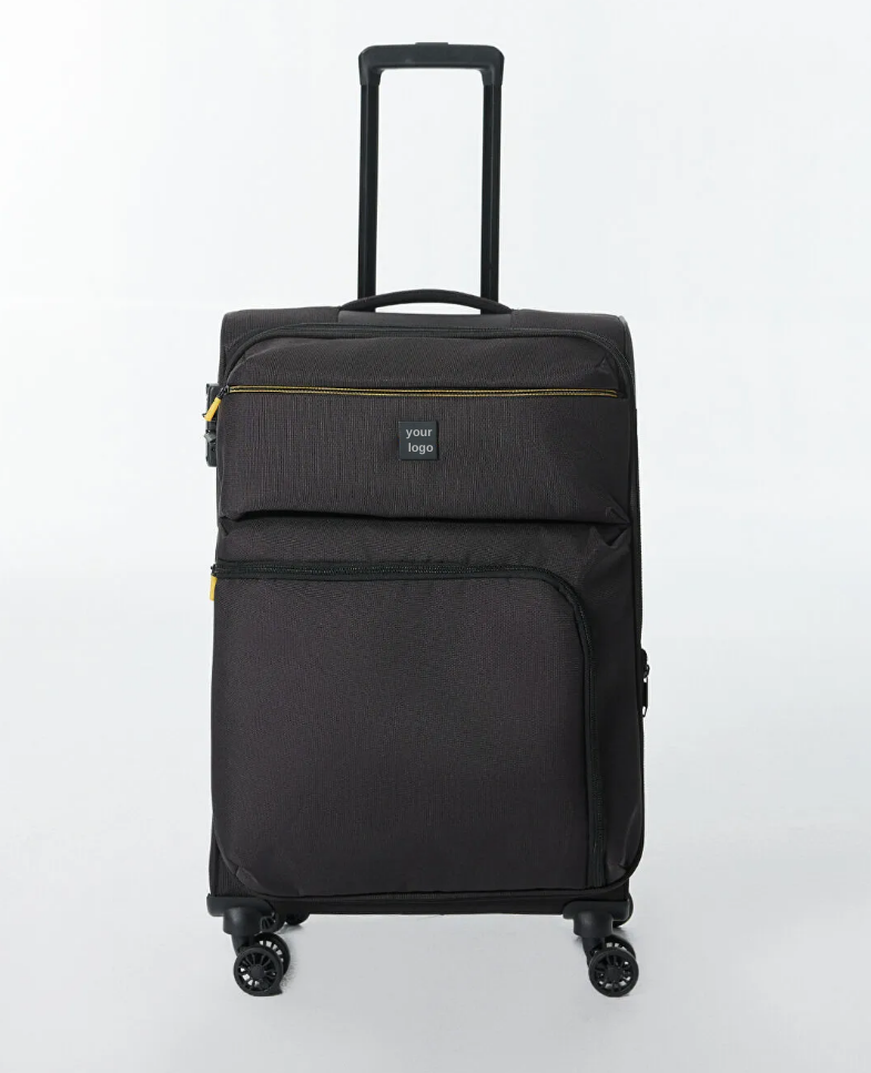 Logolu Orta Boy Kumaş Valiz