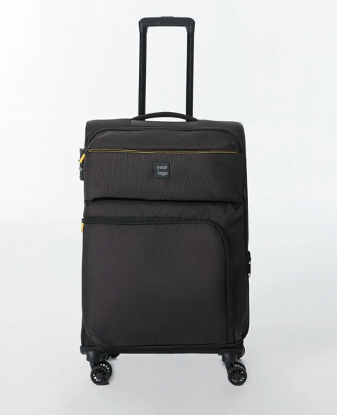 Logolu Orta Boy Kumaş Valiz