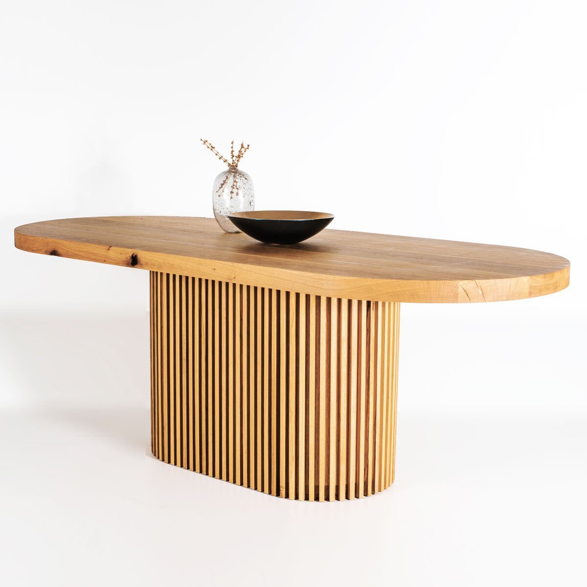 Solid Oak Docia Table / Coffee Table / TV Unit