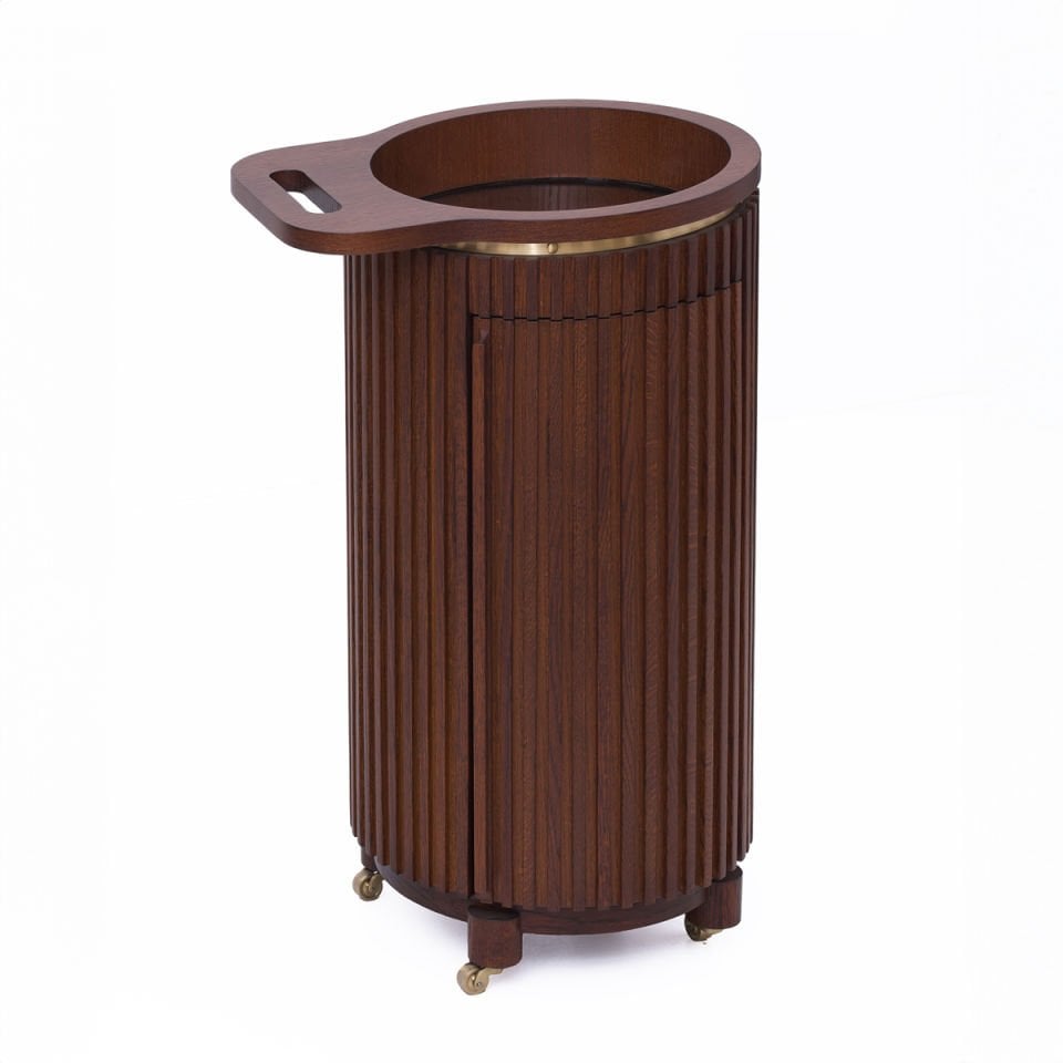 Solid Oak Drinking Servant 1– DOCIA CELLAR Series Forest