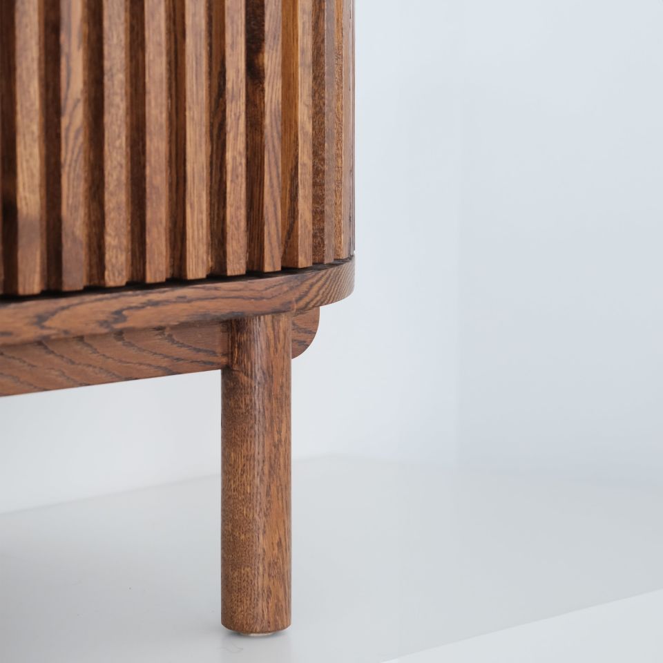 Solid Oak Cabinet – DOCIA MAHZEN Series Bar, Drink and Cocktail Cabinet Forest