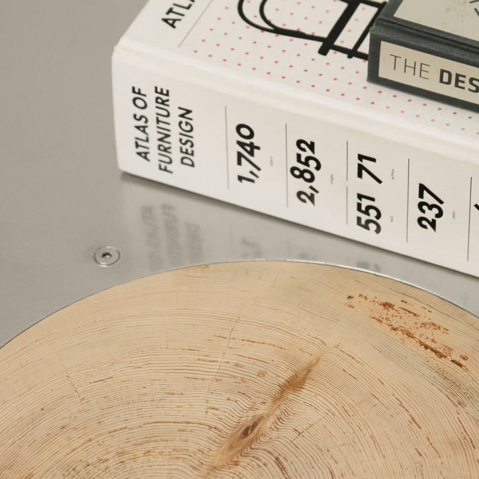 Silver Color Cedar Center Table – SOFRA Series