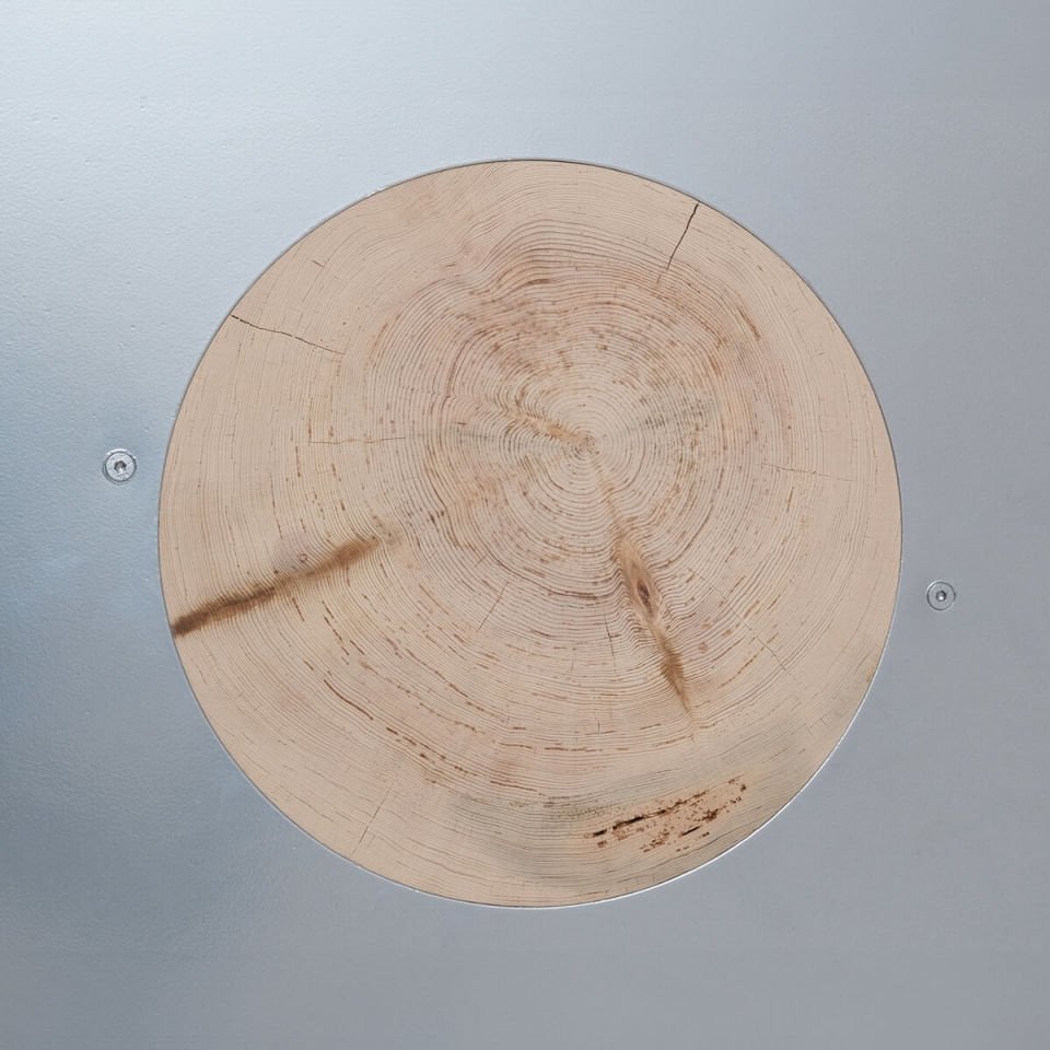 Silver Color Cedar Center Table – SOFRA Series