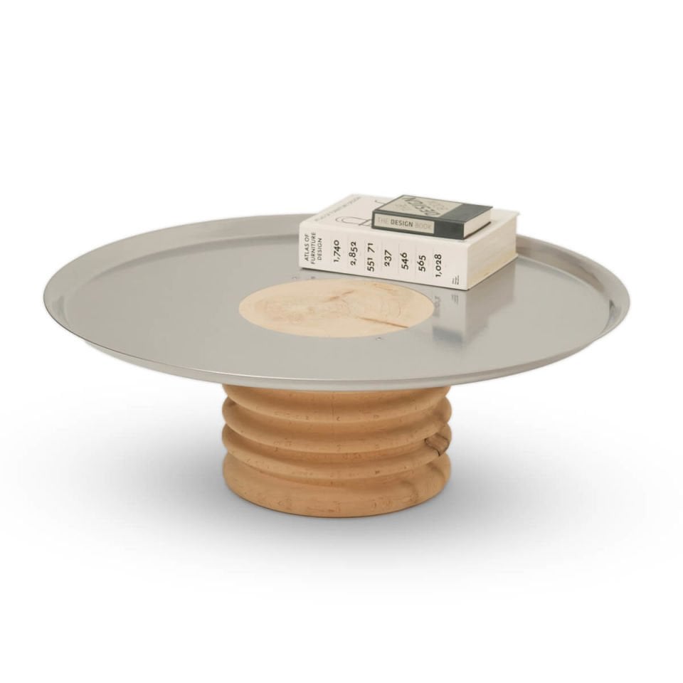 Silver Color Cedar Center Table – SOFRA Series