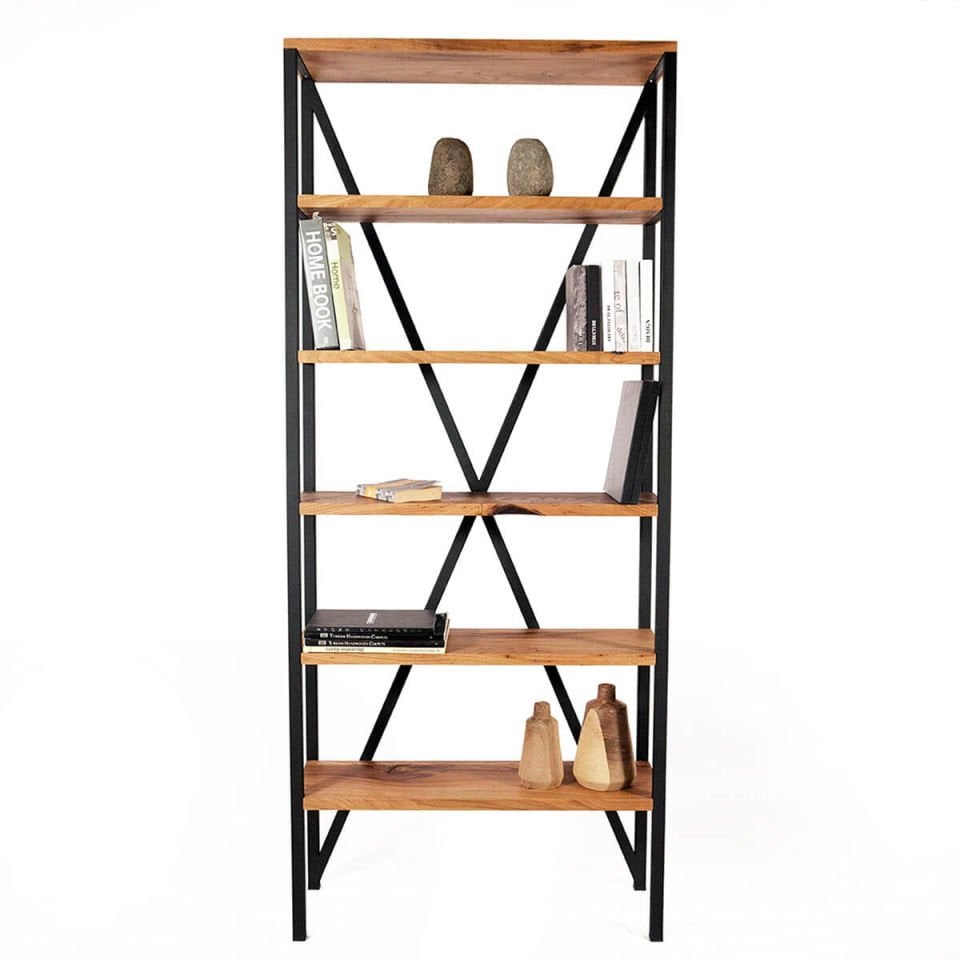 Industrial Oak Bookcase – NEO Series