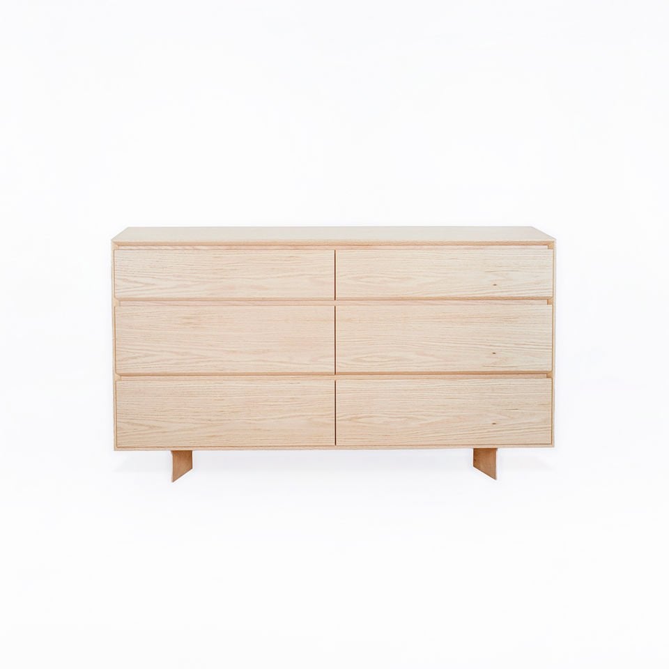 BEAM Solid Oak Dresser Raw