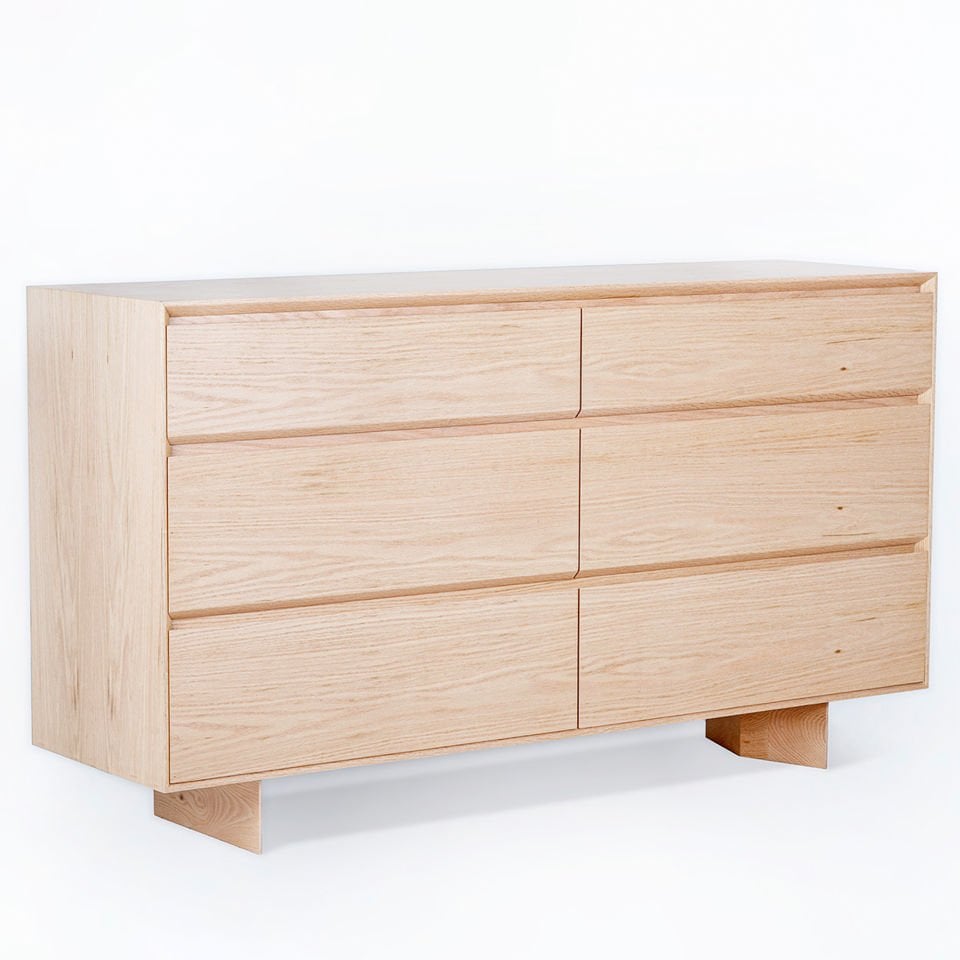 BEAM Solid Oak Dresser Raw