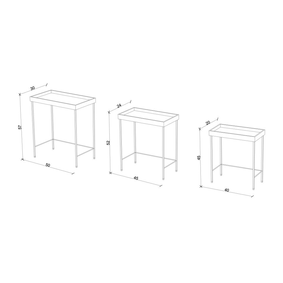 Ahşap Zigon – EDGE AGED Serisi, Ceviz